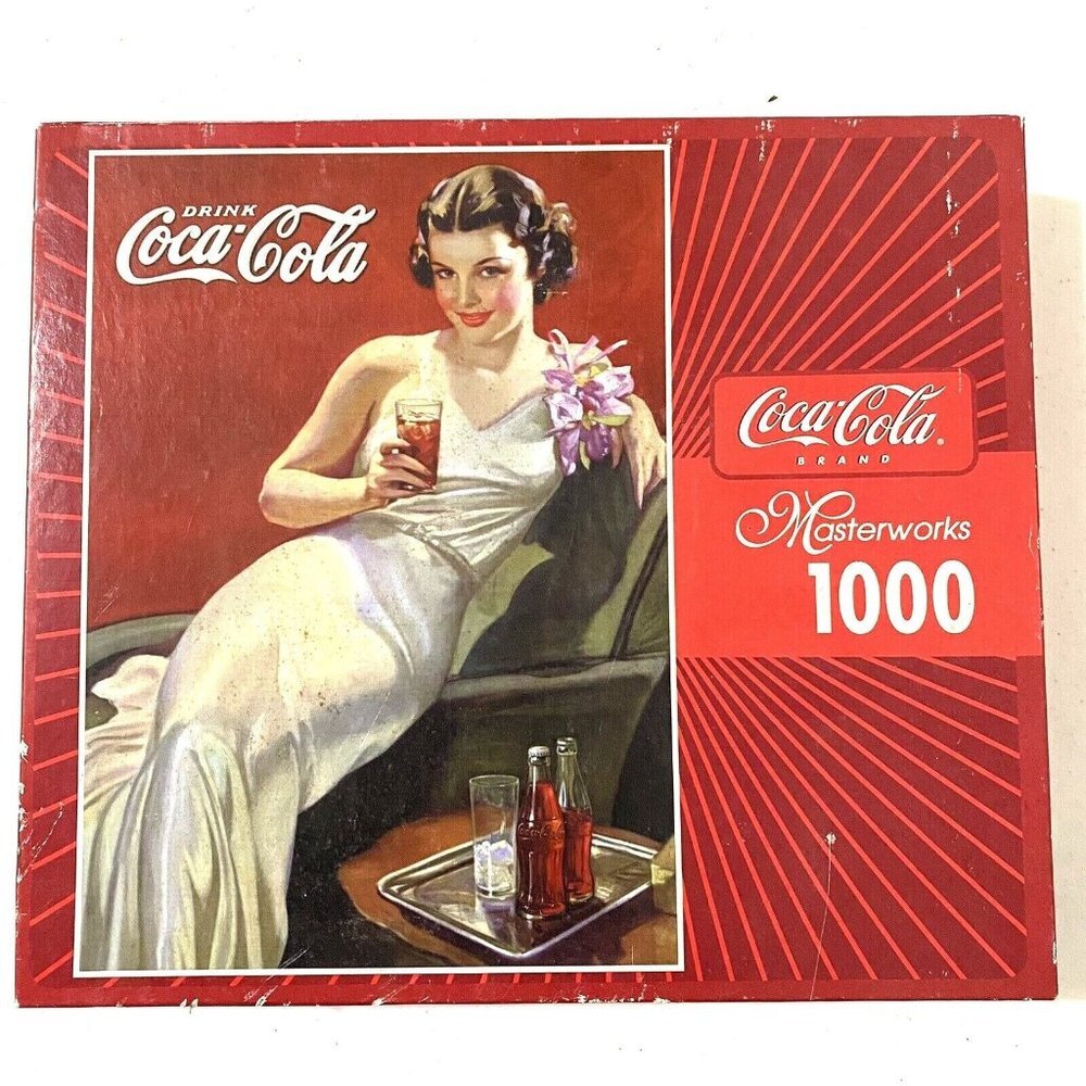 Y2K‎ Coca Cola In Style Masterworks 1000 Piece Jigsaw Puzzle Advertising Soda